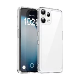   Szilikon telefonvédő (ütésállóság, átlátszó hátlap) ÁTLÁTSZÓ