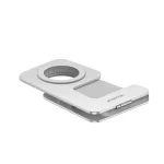 JOYROOM asztali töltőállvány (wireless, Apple Watch töltő, összehajtható) EZÜST