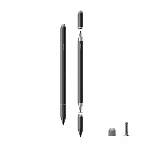 JOYROOM érintő ceruza 3in1 (univerzális, passzív, kapacitív, mágneses) FEKETE