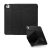 DUX DUCIS VERS tok álló, bőr hatású (aktív FLIP, oldalra nyíló, TRIFOLD, asztali tartó) FEKETE