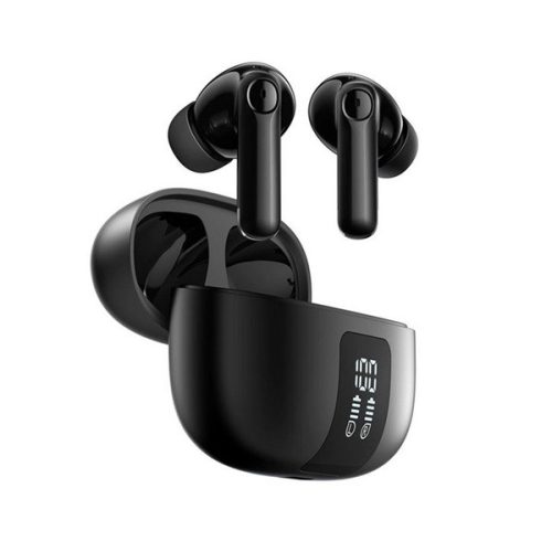 JOYROOM FUNPODS bluetooth fülhallgató SZTEREO (v5.4, TWS, mikrofon, aktív zajszűrő + töltőtok) FEKETE