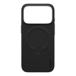   PANZERGLASS CARE SL1M szilikon telefonvédő (ultravékony, újrahasznosított anyag, MagSafe) FEKETE