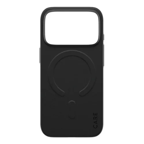 PANZERGLASS CARE SL1M szilikon telefonvédő (ultravékony, újrahasznosított anyag, MagSafe) FEKETE