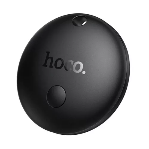 HOCO E93A bluetooth nyomkövető (kulcstartóra, táskára, autóba, valós idejű nyomkövetés, Android kompatibilis) FEKETE