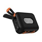 HOCO HC31 bluetooth hordozható hangszóró (v5.4, 10W, TF/microSD kártyaolvasó, FM rádió, AUX) FEKETE