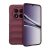 Szilikon telefonvédő (ütésállóság, kameravédő, 3D) BORDÓ