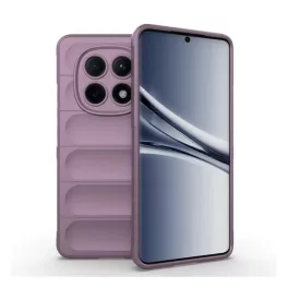  Szilikon telefonvédő (ütésállóság, kameravédő, 3D) LILA