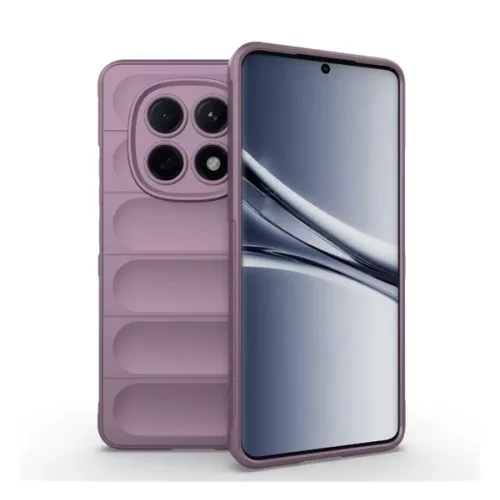 Szilikon telefonvédő (ütésállóság, kameravédő, 3D) LILA