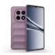 Szilikon telefonvédő (ütésállóság, kameravédő, 3D) LILA