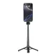 XO SS25 szelfibot (univerzális, 360°, állítható, bluetooth távkioldó, 40cm, mágneses) FEKETE