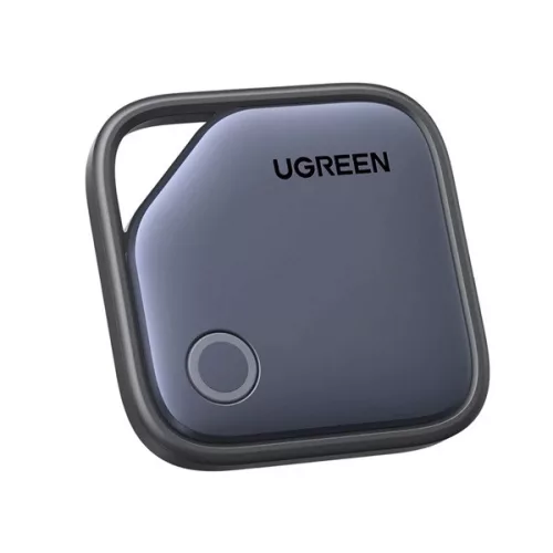 UGREEN CM919 v2 bluetooth nyomkövető 2db (kulcstartóra, táskára, valós idejű nyomkövetés, iOS kompatibilis) FEKETE