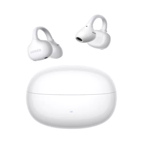 UGREEN WS218 CLIPBUDS bluetooth fülhallgató SZTEREO (v6.0, TWS, aktív csíptethető, fülre csíptethető, IPX4) FEHÉR