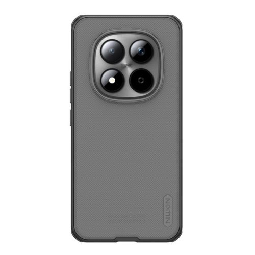 NILLKIN SUPER FROSTED PRO műanyag telefonvédő (ütésállóság, gumírozott, érdes felület) ÁTLÁTSZÓ/FEKETE