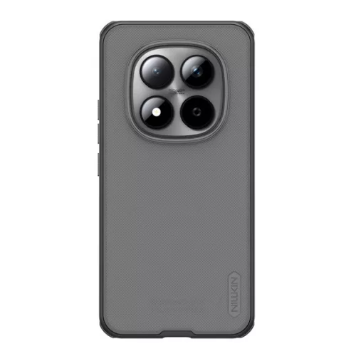 NILLKIN SUPER FROSTED PRO műanyag telefonvédő (ütésállóság, gumírozott, érdes felület) ÁTLÁTSZÓ/FEKETE