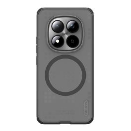   NILLKIN SUPER FROSTED PRO MAGNETIC műanyag telefonvédő (mágneses, ütésállóság, gumírozott) ÁTLÁTSZÓ/FEKETE