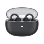 BASEUS AIRGO 1 RING bluetooth fülhallgató SZTEREO (v5.3, TWS, fülre csíptethető, mikrofon + töltőtok) FEKETE