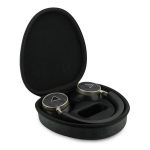 GUESS PU 4G TRIANGLE LOGO ENC bluetooth fejhallgató SZTEREO (v5.4, mikrofon, zajszűrő) FEKETE