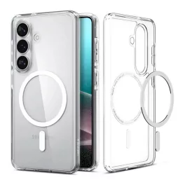   SPIGEN ULTRA HYBRID MAG műanyag telefonvédő (ütésállóság, légpárnás keret, MagSafe) FEHÉR