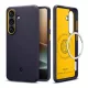 SPIGEN NANO POP szilikon telefonvédő (kameravédő, MagSafe) SÖTÉTKÉK