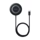 BASEUS SIMPLE MINI4 asztali töltő (15W, wireless, gyorstöltő, kitámasztó, mágneses, Qi2) FEKETE