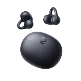   BASEUS BASS BC1 bluetooth fülhallgató SZTEREO (v6.0, zajszűrő, fülre csíptethető + töltőtok) FEKETE