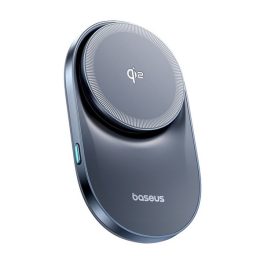   BASEUS PRIMETRIP VC1 PRO autós tartó (szellőzőre, mágneses, wireless, 15W, gyorstöltés, 360°, Qi2) FEKETE