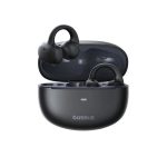 BASEUS BOWIE MC1 bluetooth fülhallgató SZTEREO (v5.4, TWS, zajszűrő, fülre csíptethető, IP57 + töltőtok) FEKETE