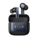 BASEUS BOWIE 35 bluetooth fülhallgató SZTEREO (v5.3, TWS, mikrofon, aktív zajszűrő, IPX5, LED kijelző + töltőtok) FEKETE