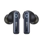 BASEUS BOWIE 35 bluetooth fülhallgató SZTEREO (v5.3, TWS, mikrofon, aktív zajszűrő, IPX5, LED kijelző + töltőtok) FEKETE