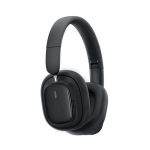 BASEUS AEQUR GH02 bluetooth fejhallgató SZTEREO (v5.3, TWS, mikrofon, multipoint + Type-C tápkábel) FEKETE