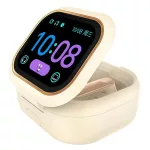HONOR CHOICE CUBUDS bluetooth fülhallgató SZTEREO (v6.0, TWS, mikrofon, aktív zajszűrő, LED kijelző + töltőtok) KHAKI