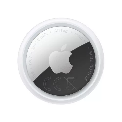 APPLE AirTag 2.gen. bluetooth nyomkövető 1db (kulcstartóra, táskára, autóba, valós idejű nyomkövetés) FEHÉR