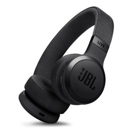   JBL TUNE 680NC bluetooth fejhallgató SZTEREO (v6, mikrofon, aktív zajszűrő, multipoint, összehajtható + kábel) FEKETE
