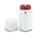 GUESS LIPSTICK 2 bluetooth fülhallgató SZTEREO (zajszűrő, mikrofon, érintésvezérlés + töltőtok) FEHÉR