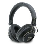 GUESS TRIANGLE LOGO BLUETOOTH ENC bluetooth fejhallgató SZTEREO (v5.4, mikrofon, zajszűrő, IPX4 vízálló) FEKETE