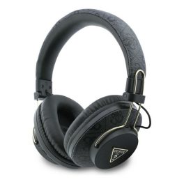   GUESS TRIANGLE LOGO BLUETOOTH ENC bluetooth fejhallgató SZTEREO (v5.4, mikrofon, zajszűrő, IPX4 vízálló) FEKETE