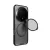 NILLKIN CAMSHIELD PROP MAGNETIC szilikon telefonvédő (ütésállóság, kameravédő, kitámasztó, csíkos) ÁTLÁTSZÓ/FEKETE
