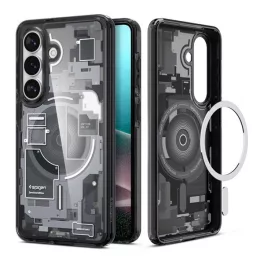   SPIGEN ULTRA HYBRID ZERO ONE műanyag telefonvédő (ütésállóság, légpárnás keret, MagSafe) FEKETE