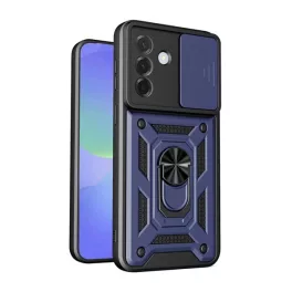   Defender szilikon telefonvédő (ütésállóság, tartógyűrű, kameravédő) SÖTÉTKÉK