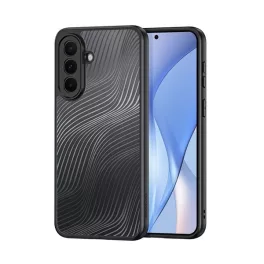   DUX DUCIS AIMO szilikon telefonvédő (ütésállóság, kameravédő, matt, hullám) FEKETE