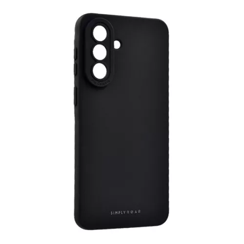 ROAR LUNA szilikon telefonvédő (ultravékony, matt, kameravédő, wireless) FEKETE
