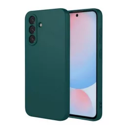 Szilikon telefonvédő (matt) SÖTÉTZÖLD