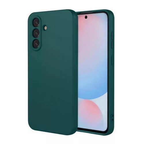 Szilikon telefonvédő (matt) SÖTÉTZÖLD
