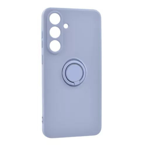 Szilikon telefonvédő (tartógyűrű, mikrofiber plüss belső, mágneses, kameravédő) LILA
