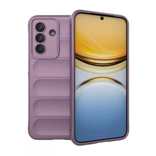 Szilikon telefonvédő (ütésállóság, kameravédő, 3D) LILA