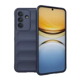   Szilikon telefonvédő (ütésállóság, kameravédő, 3D) SÖTÉTKÉK