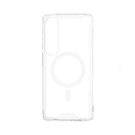   Szilikon telefonvédő (ütésállóság, MagSafe) ÁTLÁTSZÓ