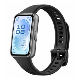   HUAWEI BAND 11 okoskarkötő (aktivitásmérő, pulzusmérő, hívásjelzés, vízálló, szilikon szíj) FEKETE