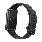 HUAWEI BAND 11 PRO okoskarkötő (alumínium keret, aktivitásmérő, pulzusmérő, hívásjelzés, vízálló, szilikon szíj) FEKETE