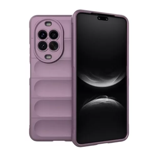 Szilikon telefonvédő (ütésállóság, kameravédő, 3D) LILA